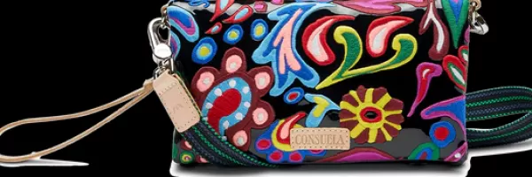 Clutches^Consuela Mack Embroidered Uptown Crossbody