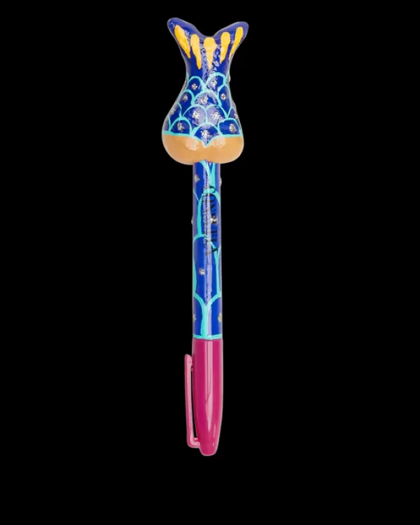 Pens & Markers^Consuela Navy Mermaid Tail Marker