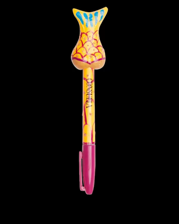 Pens & Markers^Consuela Orange Mermaid Tail Marker