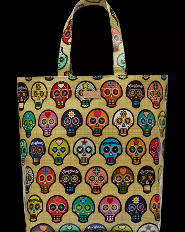 Grab N Go Bags^Consuela Sugar Skulls Grocery Bag | Totes & Accessories | Austin, Texas