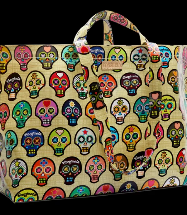 Grab N Go Bags^Consuela Sugar Skulls Jumbo Bag | Totes & Accessories | Austin, Texas